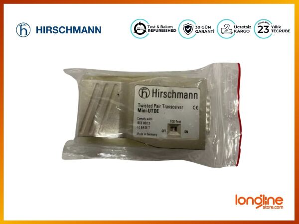 Hirschmann Twisted Pair Transceiver Mini-UTDE 10 BASE-T Comply - 1