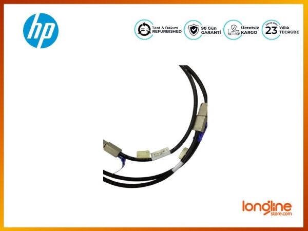 HP 408767-001 407344-003 2M SFF-8088 to SFF-8088 Ext Mini SAS Cable - 2