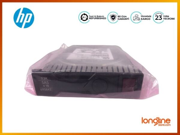 HP 4TB 3.5in 6GB SAS 7.2K RPM LFF 693689-B21693721-001 HDD - 3