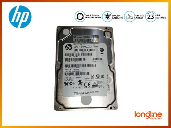 HP 600GB 10K 2.5