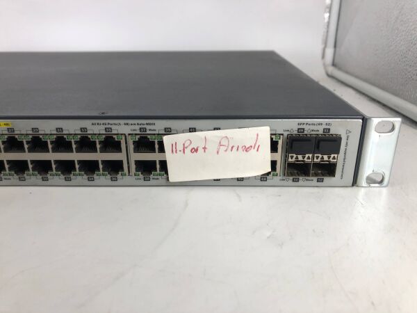 HP J9772A 2530-48G-PoE+ 48 Port Gigabit + 4x Sfp Switch AS IS - 2