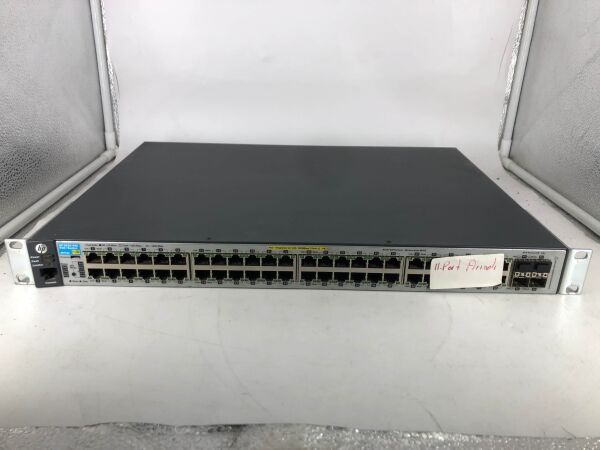 HP J9772A 2530-48G-PoE+ 48 Port Gigabit + 4x Sfp Switch AS IS - 1