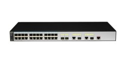 Huawei S2750-28TP-EI-AC 24 × 10/100BASE-TX ports, 2 Gig SFP Switch - HUAWEI