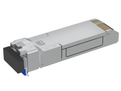 HW 25GBase-BX-U4 Compatible 25GBASE SFP28 1270nm-TX/1310nm-RX 40km DOM Simplex LC SMF Optical Transceiver Module - 3