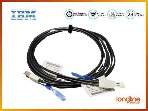 IBM 3M SAS CABLE MINI-SAS HD TO MINI-SAS HD 74Y9030 - 1