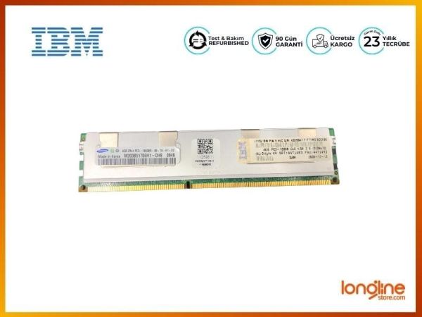 IBM 4GB DDR3 1333MHZ PC3-106004 43X5047 44T1493 44T1483 - 2