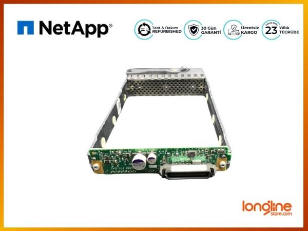 2 NETAPP 3.5 H/D CADDY TRAY W/ SAS TO FIBER CHANNEL BOARD 60-239 FAS2040 2020 - 1