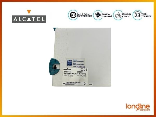 Alcatel 37850067 1512 DT G.703/ X.21 (For HDSL) Card - 4