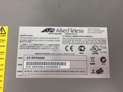 Allied Telesis AT-RPS3000 power supply FOR AT-X610 990-003196-0 - 4