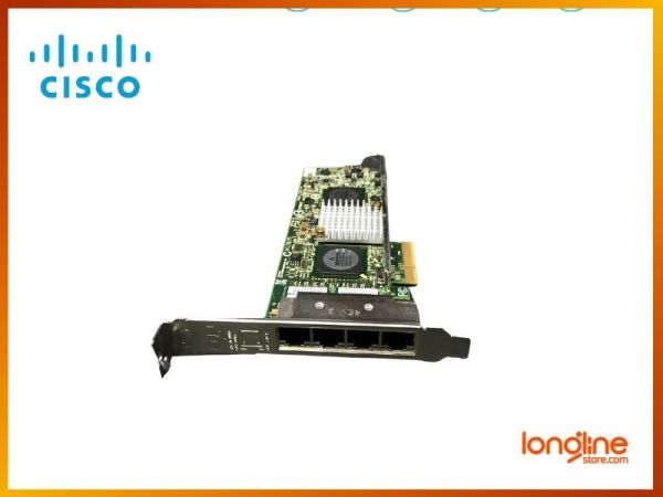 Cisco N2XX-ABPCI03-M3 74-10900-01 Broadcom 5709 4-Port PCI-E NIC - 3