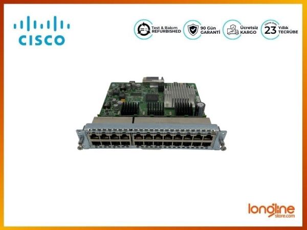 Cisco SM-ES2-24-P 24-Port EtherSwitch Module w/ PoE+ - 1