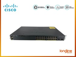 Cisco WS-C2960X-24TD-L 24x GigE Ports 2 x 10G SFP+ Switch - CISCO