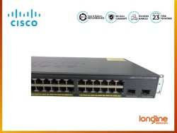 Cisco WS-C2960X-24TD-L 24x GigE Ports 2 x 10G SFP+ Switch - 4