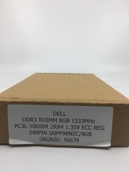 DELL 8GB 1333MHZ PC3L-10600 ECC REG SERVER SNPP9RN2C/8GB - DELL (1)