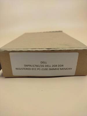 DELL SNP9U176C/2G 2GB DDR ECC PC-2100 266MHZ MEMORY - 1