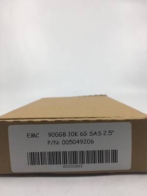 EMC 005049206 005-049206 900GB 10K RPM 2.5" 6Gbps SAS Hard Drive - 2