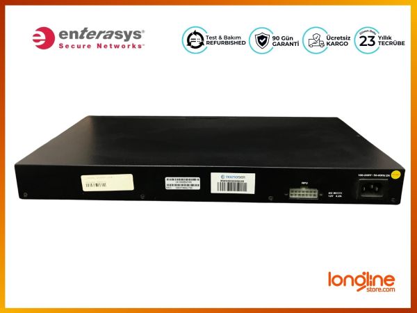 Enterasys Matrix V-Series V2H124-24 10/100 2xGigabit Port Switch - 1