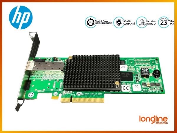 HP 489192-001 PCIe 1-port 8GB Fiber Channel Adapter AJ762-63001 - 3