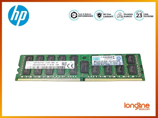 HP DDR4 16GB 2133MHZ PC4-17000P 726719-B21 774172-001 - 1