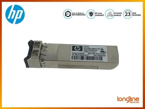 Hp GBIC 4GB FC SFP SW B-SERIES AJ715A 468506-001 - 1