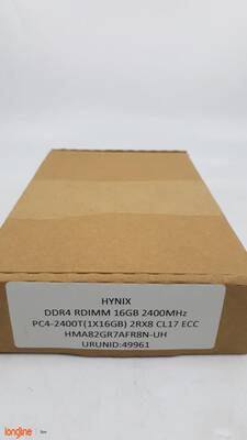 HYNIX DDR4 16GB 2400MHZ PC4-2400T ECC HMA82GR7AFR8N-UH - 1