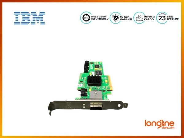 IBM SAS3444E 3Gb 4xSATA INT 1x SFF-8088 EXT PCI-E 25R8071 HBA - 2