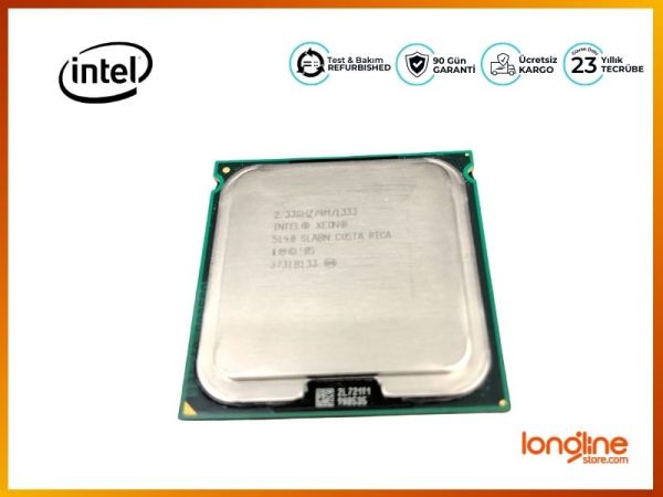 Intel CPU Xeon Dual-Core 5140 2.33GHZ 1333MHZ 4M SLABN SL9RW - 2