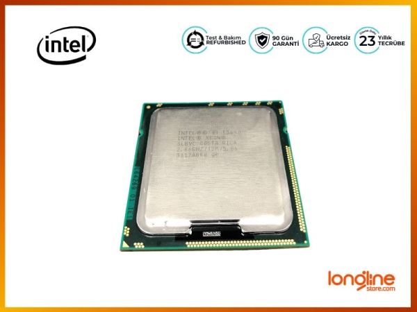 CPU XEON QUAD-CORE E5640 2.66GHZ 12M L3 5.86GT/S FCLGA1366 SLBVC - 2