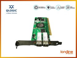 QLOGIC FIBRE CHANNEL 2GO SERVER QLA2312F PCI 2 PORTS QLA2312 - QLOGIC