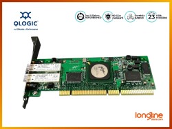 QLOGIC FIBRE CHANNEL 2GO SERVER QLA2312F PCI 2 PORTS QLA2312 - 3