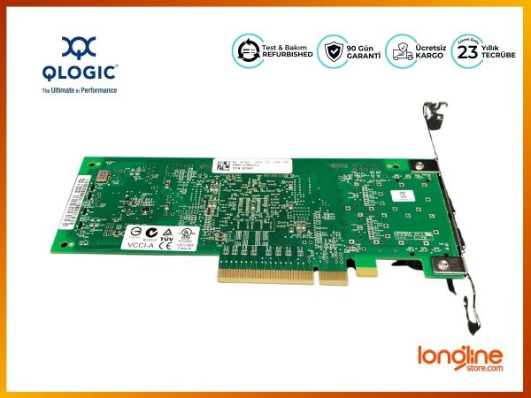 QLOGIC QLE2562 DUAL PORT 8GBPS FIBRE CHANNEL HOST BUS ADAPTOR - 2