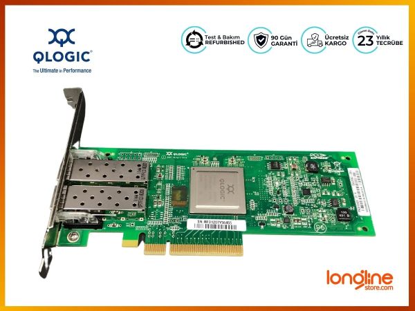 QLOGIC QLE2562 DUAL PORT 8GBPS FIBRE CHANNEL HOST BUS ADAPTOR - 3