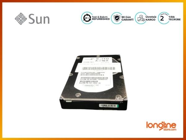 SUN 390-0334 146GB 15K SAS HARD DRIVE ST314655SSUN146G - 1