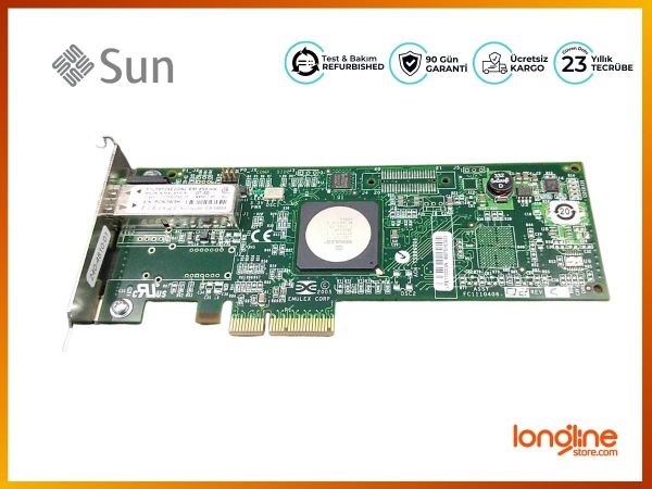 Sun NETWORK ADAPTER FC 4GB SP PCI-E HBA LPE11000 375-3396-01 - 1