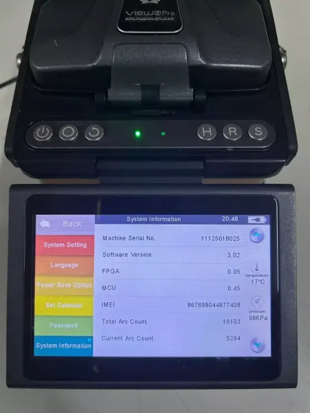 INNO View 8 PRO Core Alignment SM MM Fiber Fusion Splicer - 4