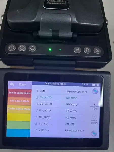 INNO View 8 PRO Core Alignment SM MM Fiber Fusion Splicer - 6