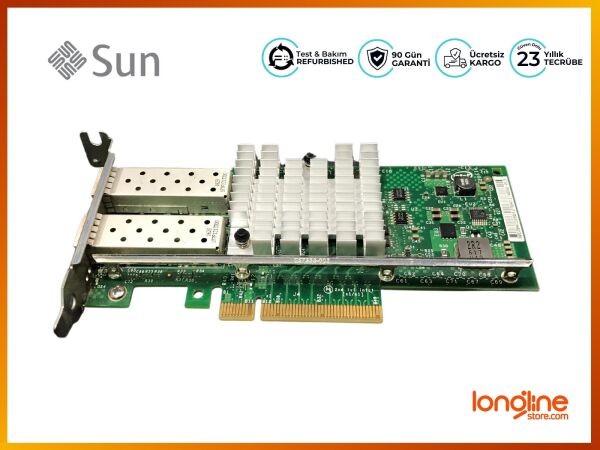 SUN ORACLE 7051223 E69818, Dual Port 10G PCIe SFP+ Ethernet Adapter - 1