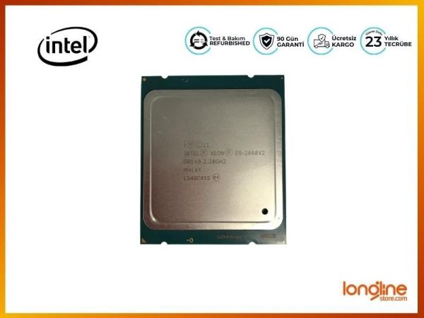 INTEL XEON E5-2660 V2 10-CORE 2.20 GHZ 25MB 95W CPU SR1AB - 2