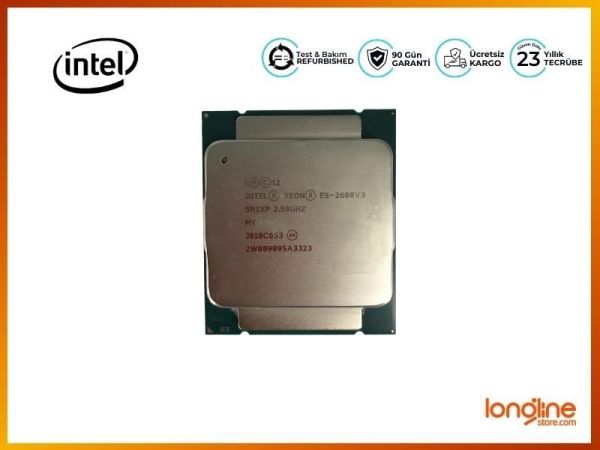 INTEL XEON E5-2680 V3 12 CORE 2.5GHZ LGA 2011-3 PROCESSOR SR1XP - 1