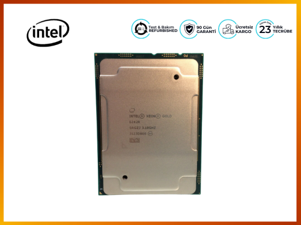 INTEL XEON GOLD 6242R 20-CORE 3.10GHZ 35.75MB 205W PROCESSOR - 1