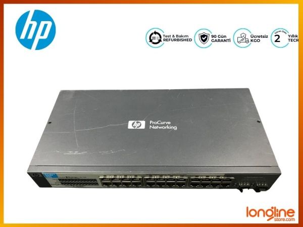 HP J9561A 1410-24G 24Port Gigabit Ethernet Switch with 2 X Gbe/SFP - 4