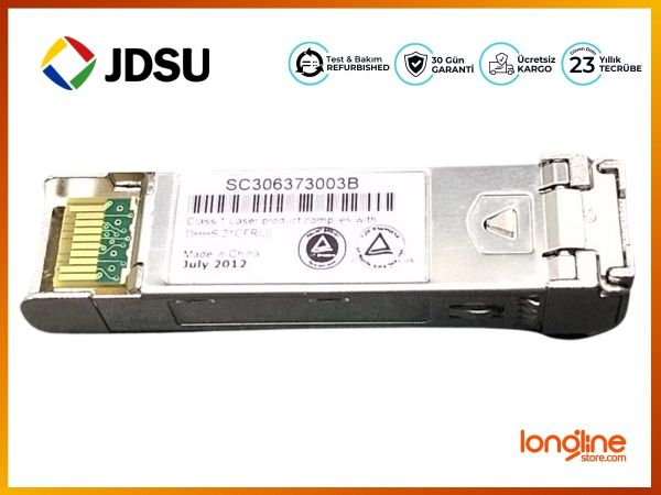 JDSU JSH-12L1DD1 1/2GFC SFP, 1000BASE-LX 1310nm Sfp Module - 1