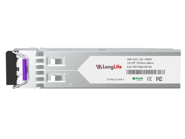 Longlife LNF-GLC-GE-100FX 100BASE-FX SFP SGMII 1310nm 2km for Cisco Transceiver - 2