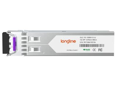 Longline GLC-FE-100BX-D-LL 100BASE-BX BiDi SFP Transceiver Module for CISCO - 2