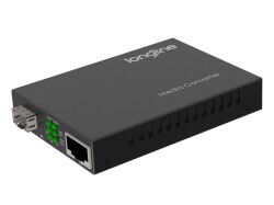 LONGLINE LNG-3110GSA-11-20-AS-POE 10/100/1000M 1310nm SM 20Km SC POE Media Converter - LONGLINE