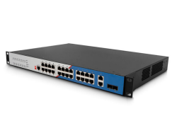 LONGLINE LNGIGF26GT-M 24×1000Base-T RJ45 port+uplink 2×1000Base-X SFP slot+2 ×1000Base-T RJ45 port,single power，AC220V with fan with Management Endüstriyel Switch - LONGLINE (1)