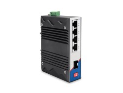 LONGLINE LNGIGF4GT 1×1000Base -X SFP port+4×1000Base-T RJ45 port ,dual power ,DC9-48V(redundancy) Endüstriyel Switch - LONGLINE