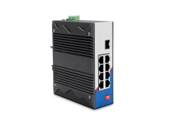 LONGLINE LNGIGF8GT 1×1000Base -X SFP port+8×1000Base-T RJ45 port ,dual power ,DC9-48V(redundancy) Endüstriyel Switch - LONGLINE