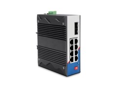 LONGLINE LNGIGF8GT 2×1000Base -X SFP port+8×1000Base-T RJ45 port ,dual power ,DC9-48V(redundancy) Endüstriyel Switch - LONGLINE