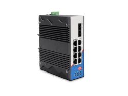 LONGLINE LNGIGF8GT-8POE 8×1000Base-T POE port+2×1000Base-X SFP slot dual power ,DC48-57V Endüstriyel Switch - LONGLINE